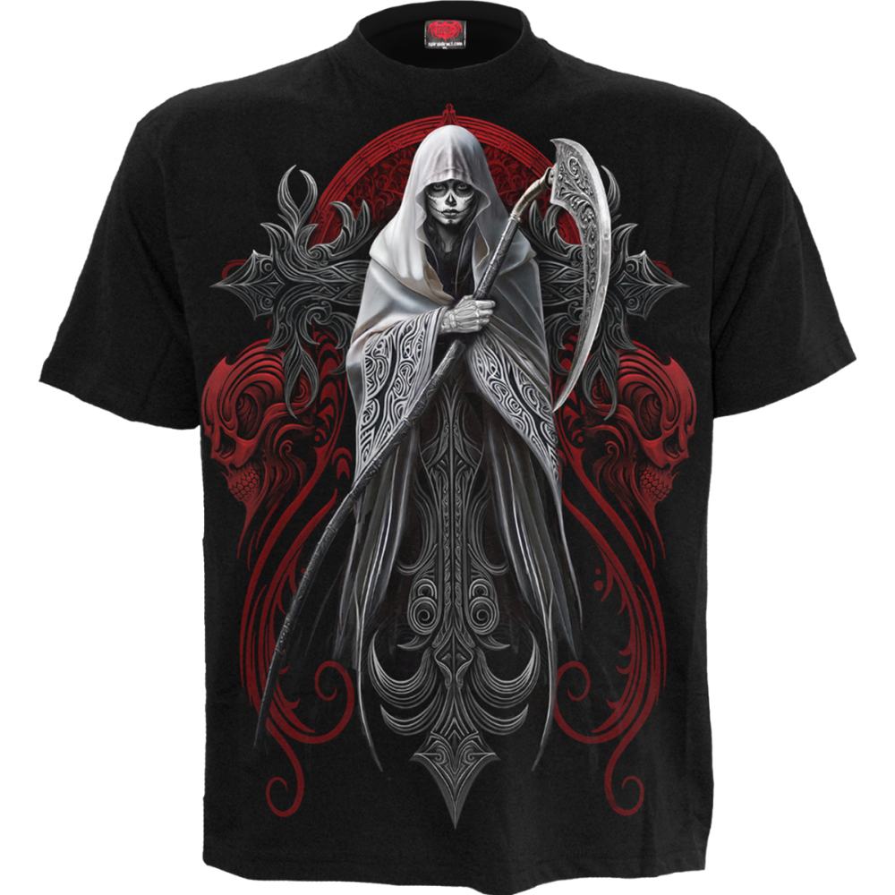 Spiral - Reaperess Heren T-shirt - Zwart